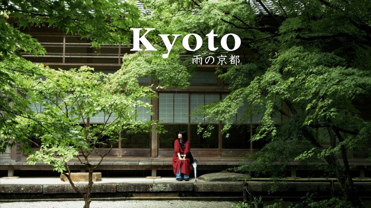 Kyoto in the rain 🌧️ temples, mossy gardens, hidden forest & cozy tea houses