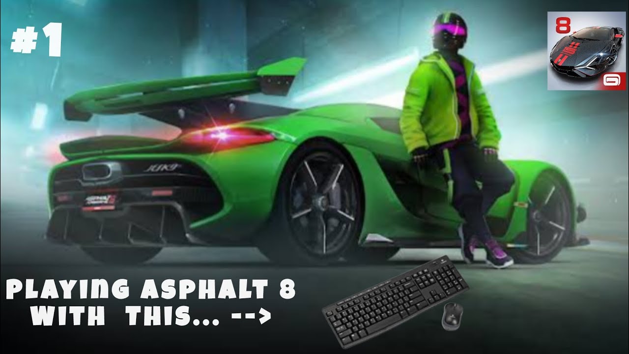 FIRST TIME PLAY ASPHALT 8 IN MOBILE WITH THIS ATTACHMENT... #ASPHALT8 # ...