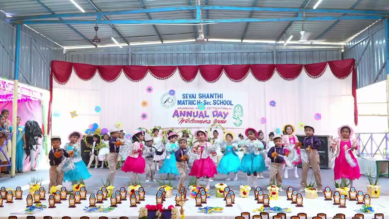 SSMHSS || ANNUAL SAPTRANG 25 -26|| LKG DANCE