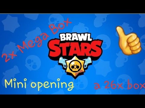 Brawl Star/OPENING/- Česky |2x Mega Box+ 26x Box|