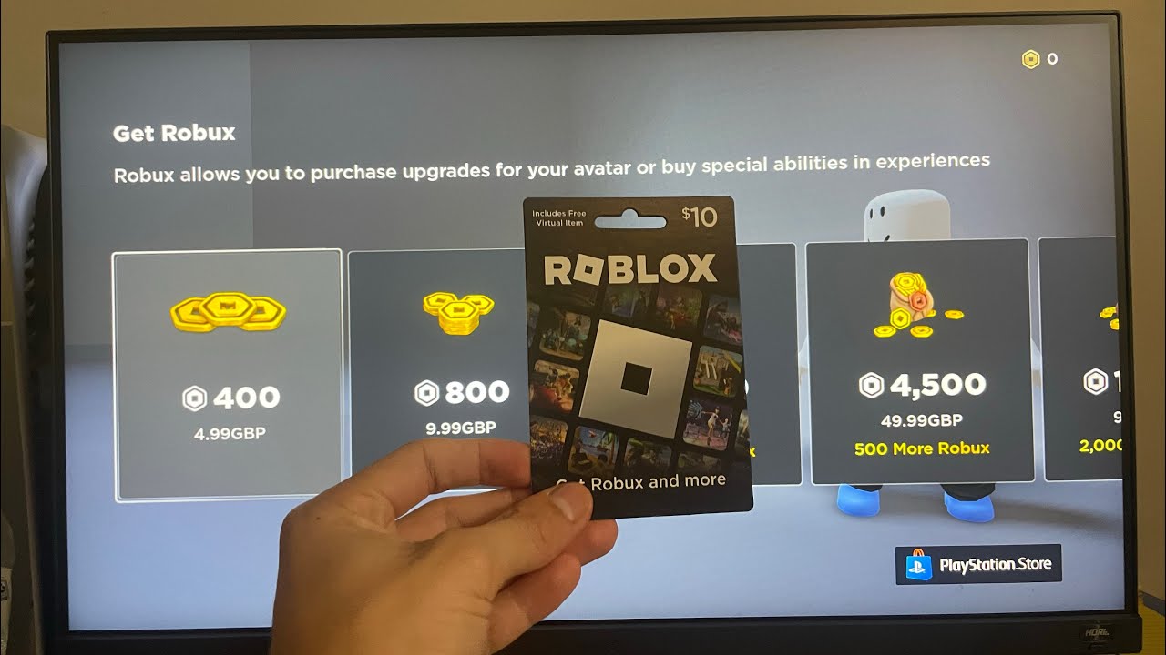 ROBLOX NO PS4/PS5! 😱 