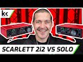 Focusrite Scarlett 2i2 VS Solo | What's the Difference?