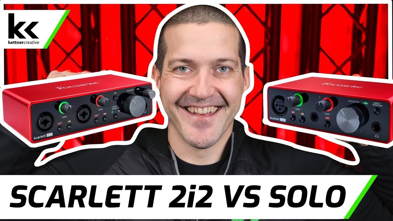 Focusrite Scarlett 2i2 VS Solo | What's the Difference? | สรุปข้อมูลโดยละเอียดที่สุดเกี่ยวกับ2i 2