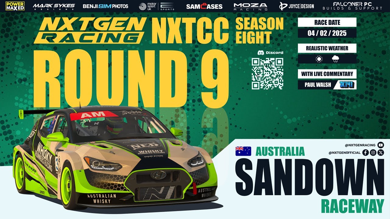 NXTGEN Racing Touring Car Championship | Season 8 | Round 9 | Sandown ...