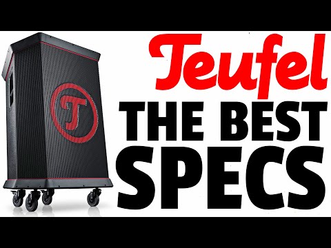 TEUFEL ROCKSTER The KING of BASS REFLEX SPEAKERS | 440 RMS HIGH POWER AUDIO