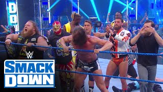 AJ Styles, Matt Riddle \& more open SmackDown with style: SmackDown, July 17, 2020