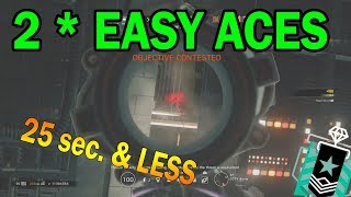2 x LESS THAN 25sec. EASIEST ACES EVER -  Rainbow Six Siege blood orchid