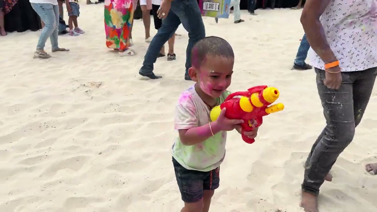 🌈🎉 Colorful Celebrations: Holi Festival 2025 in Abu Dhabi 🇦🇪 | Music 🎶 Dance ,Fun 🎨