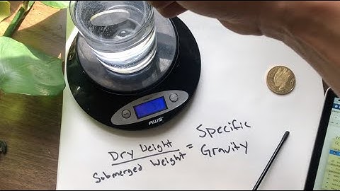Specific Gravity - The Easy Way - FAKE American Silver Eagle - ping test at the end