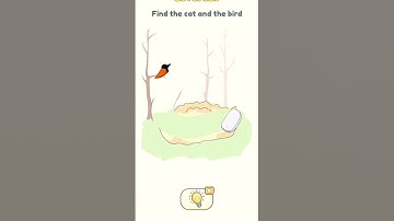DOP 2 Level 526 Find the cat🐈and bird🐦 #shorts #game