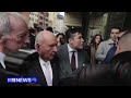 Alan Jones fronts Sydney court as indecent assault trial gets underway | 9 News Australia