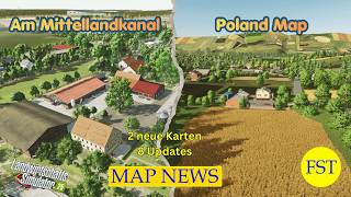 LS25 MAP NEWS Am Mittellandkanal - Poland Map!!! 16.-17.6.26 LS25 Mapvorstellung
