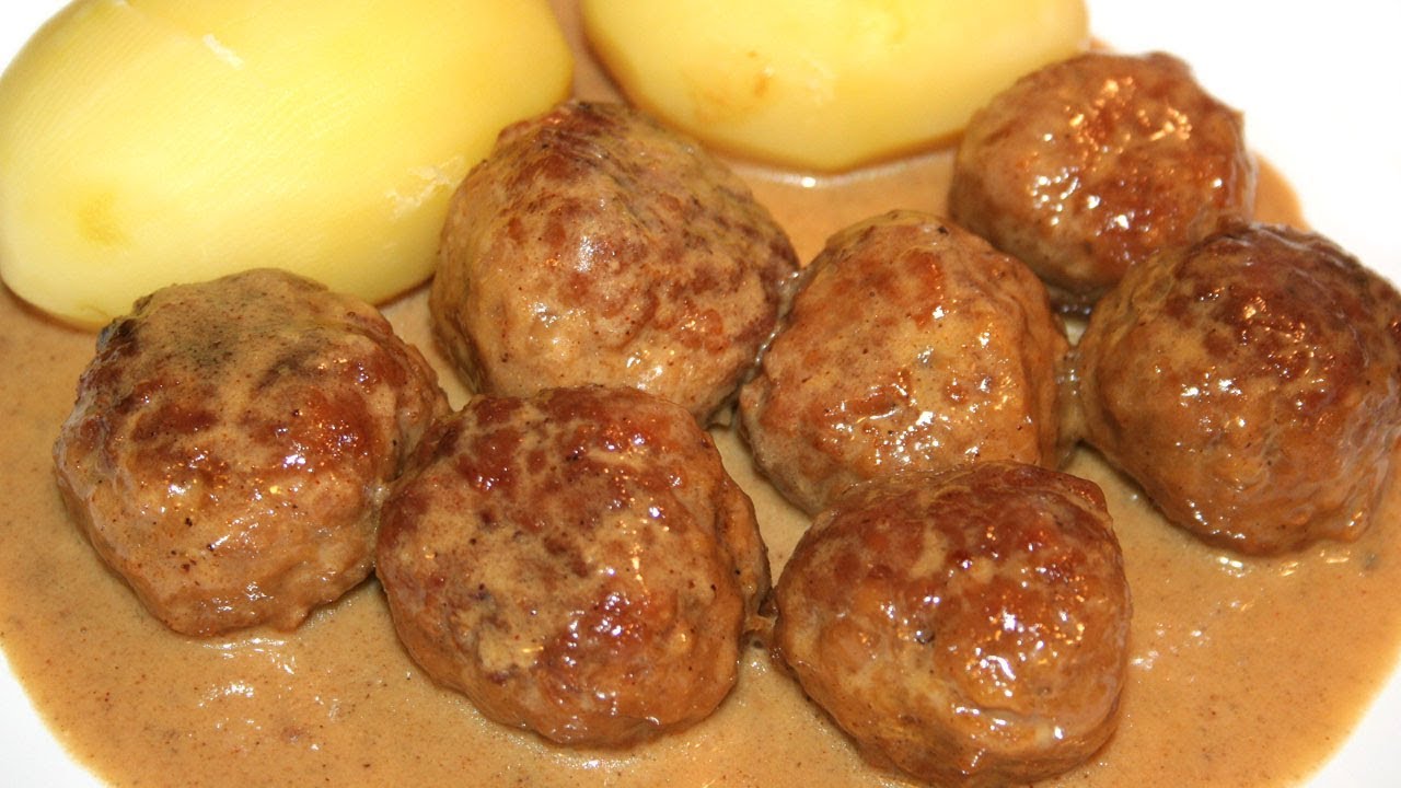 Albóndigas al estilo sueco