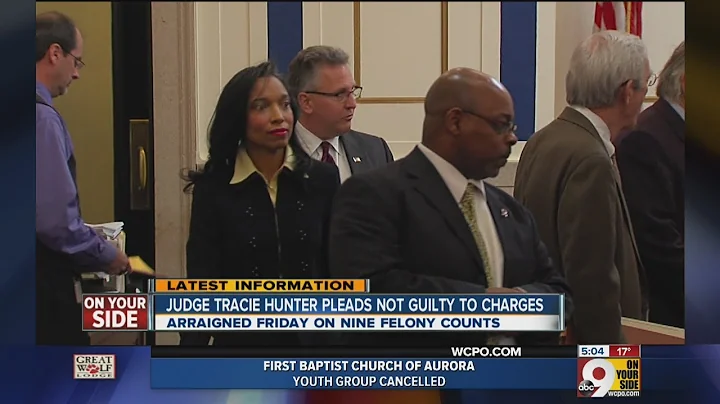 Judge Tracie Hunter pleads not guilty