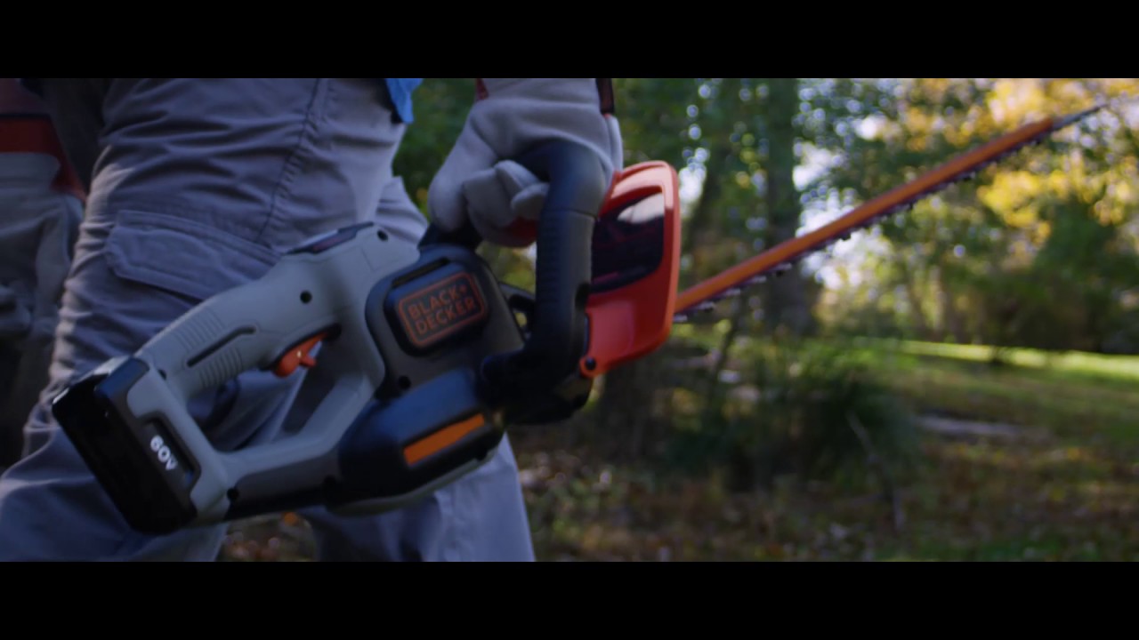 BLACK+DECKER 20V MAX Cordless Hedge Trimmer Unboxing and Review 