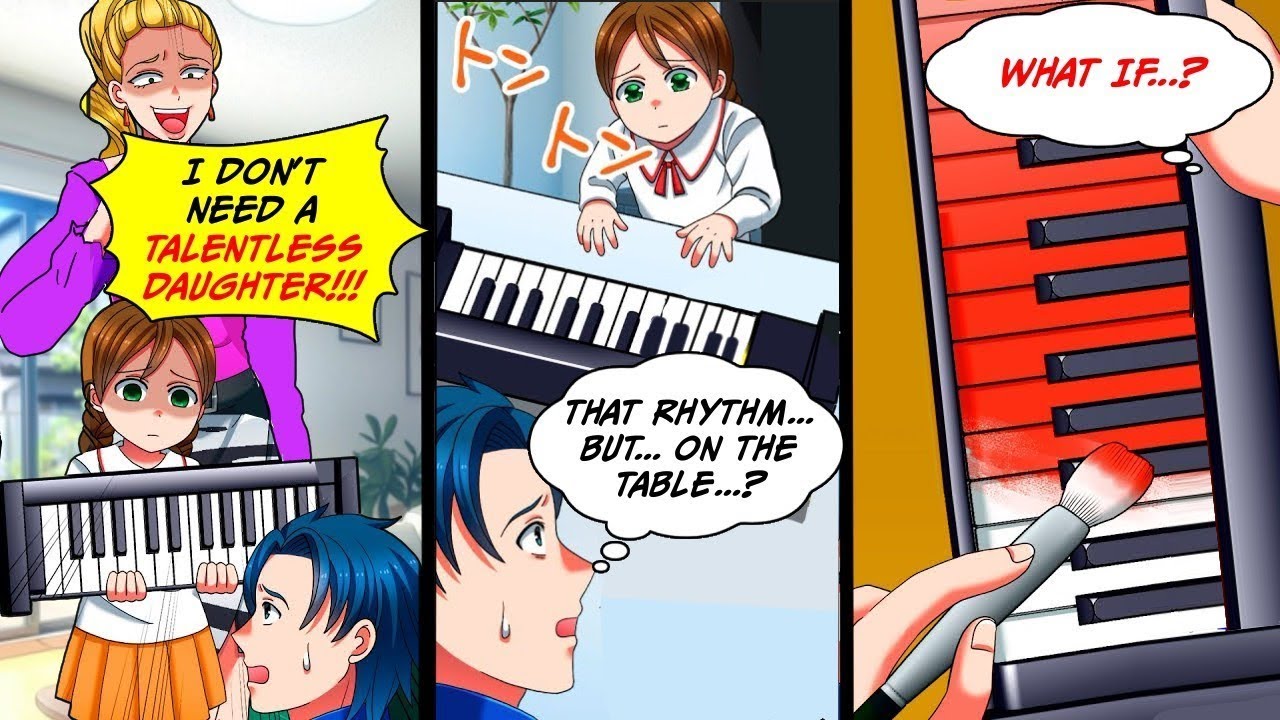 Pianist sister dumps her “talentless” daughter on me; after I notice something, I paint the keys to…