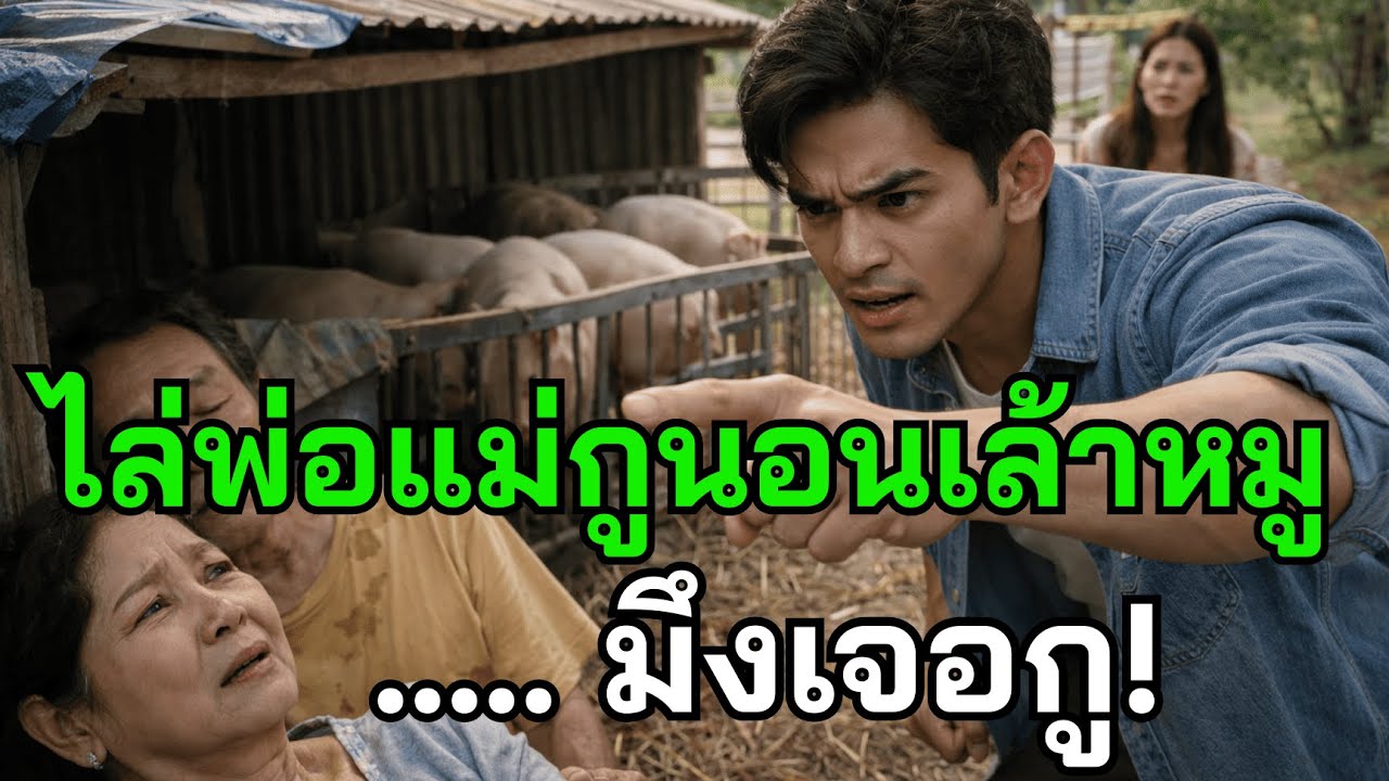 สร้างบ้านให้พ่อแม่แต่ถูกไล่ไปนอนเล้าหมู ลูกชายแค้นจัด สั่งทุบทิ้งไม่เหลือซาก!