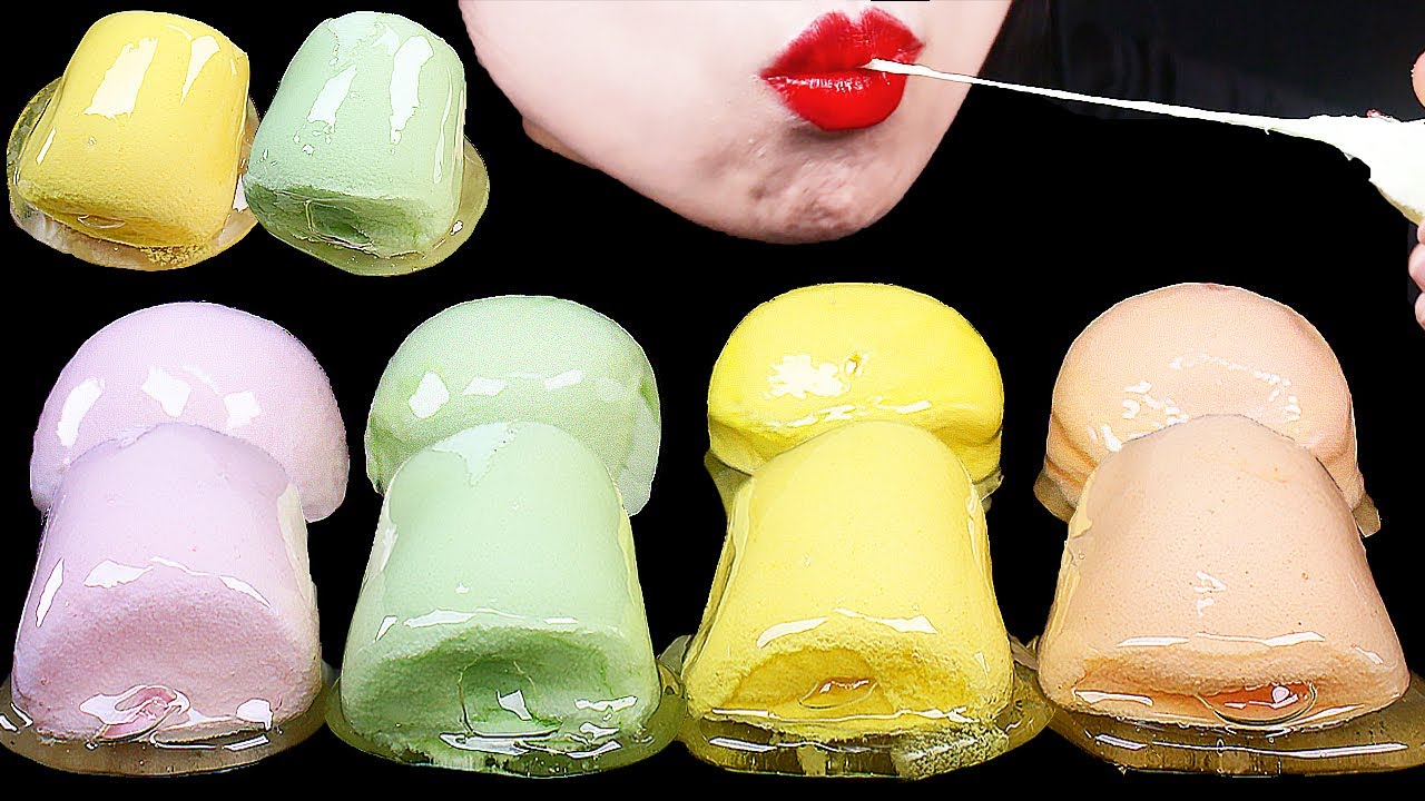 ASMR *TANGHULU* MUKBANG CANDIED MARSHMALLOWS 마시멜로우 탕후루 먹방 EATING SOUNDS 糖葫芦