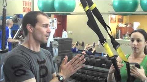 TRX Bicep Curl To Row