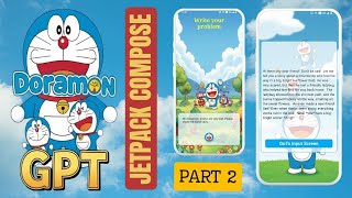 How to Integrate Gemini AI in a Doraemon-Themed App | Jetpack Compose + Navigation (Part 2) screenshot 1