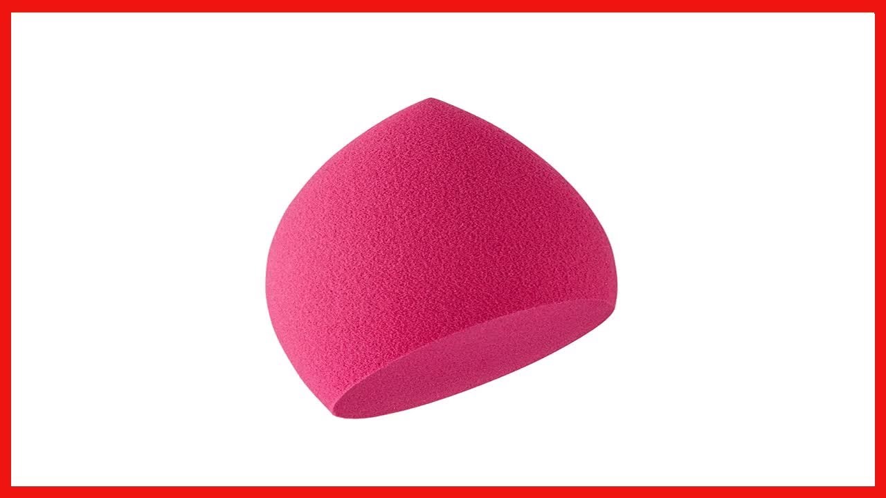 e.l.f. Total Face Blending Sponge, Latex-Free Makeup Sponge With Angled & Rounded Sides