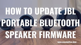 How to Update JBL Portable Bluetooth Speaker Firmware screenshot 2