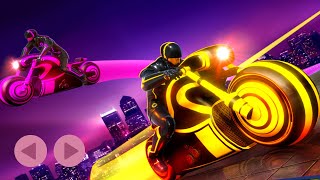 Light Bike Stunt Racing Game - Motor Bike Games - Motocross Racing Gameplay - Android gameplay screenshot 1