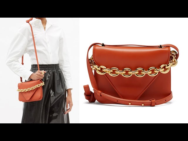 【BOTTEGA VENETA】MOUNT SHOULDER BAG Bottega Veneta bag review. Mount small leather shoulder bag