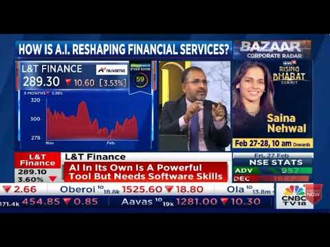 Exclusive interaction of our MD & CEO, Mr. Sudipta Roy with CNBC TV-18 on AI implementation
