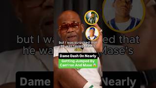 Celebrity Dame Dash On Nearly Getting Jumped By Cam’ron And Mase 😱 @CamCaponeNews Net Worth
