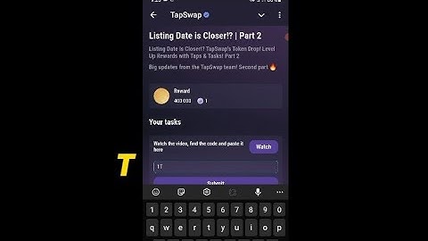 Listing Date is closer!? | Part 2 Tapswap code today | 16 November tapswap code |