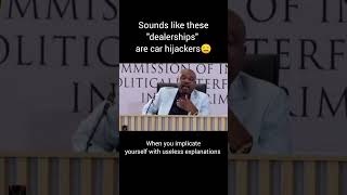 self incrimination lert😹🤦🏾‍♀️🙆🏾‍♀️ #madlangacommission #southafrica #funny #news