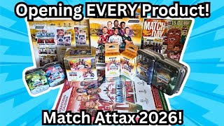 HUGE MATCH ATTAX 2025/2026 OPENING! EVERY PRODUCT FOR THE NEW COLLECTION! OVER £250! HUGE HITS!