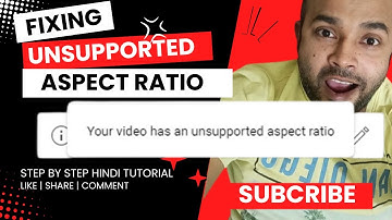 Your Video Has An Unsupported Aspect Ratio - HOW TO FIX |  How to enable Disabled ENDSCREEN 2024