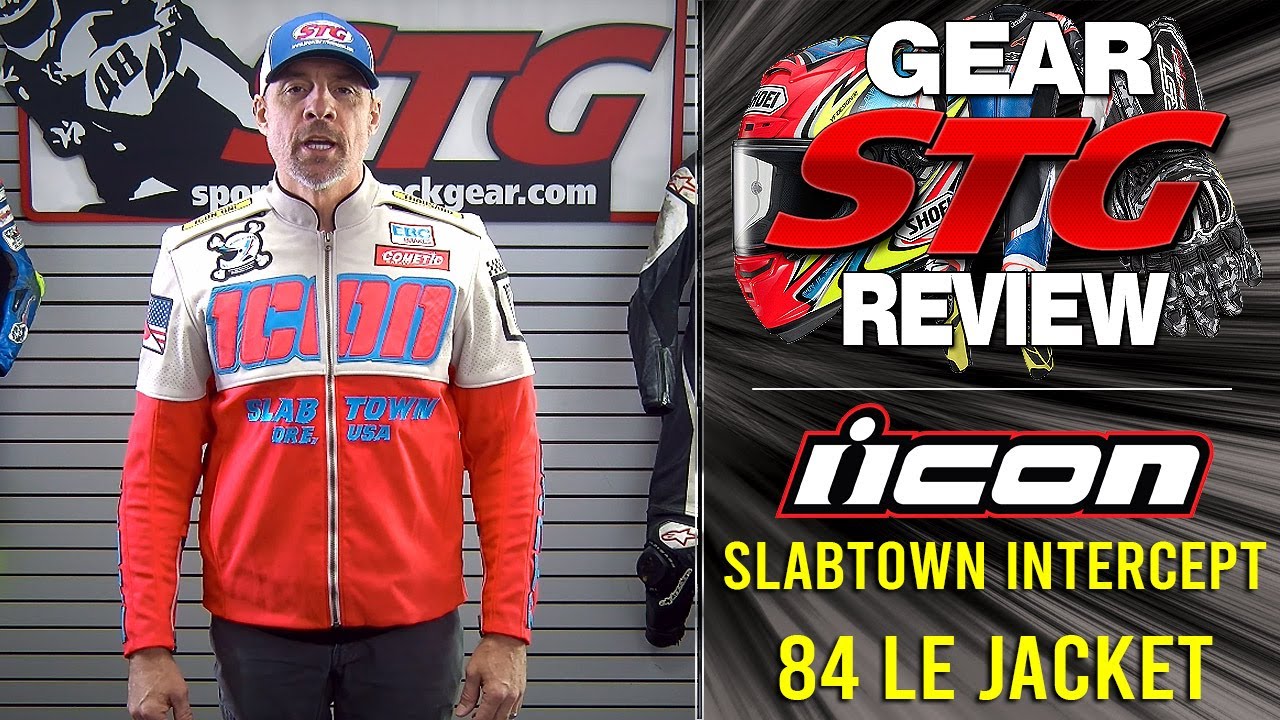 Icon Slabtown Intercept 84 Limited Edition Jacket Review from SportbikeTrackGear.com