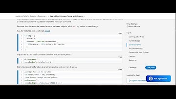 Learn about Context Scope and Closures | Salesforce Trailhead | SalesforceTutorialRack