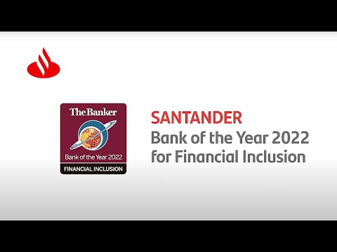 Santander recognised as Bank of the Year for Financial Inclusion by The Banker magazine