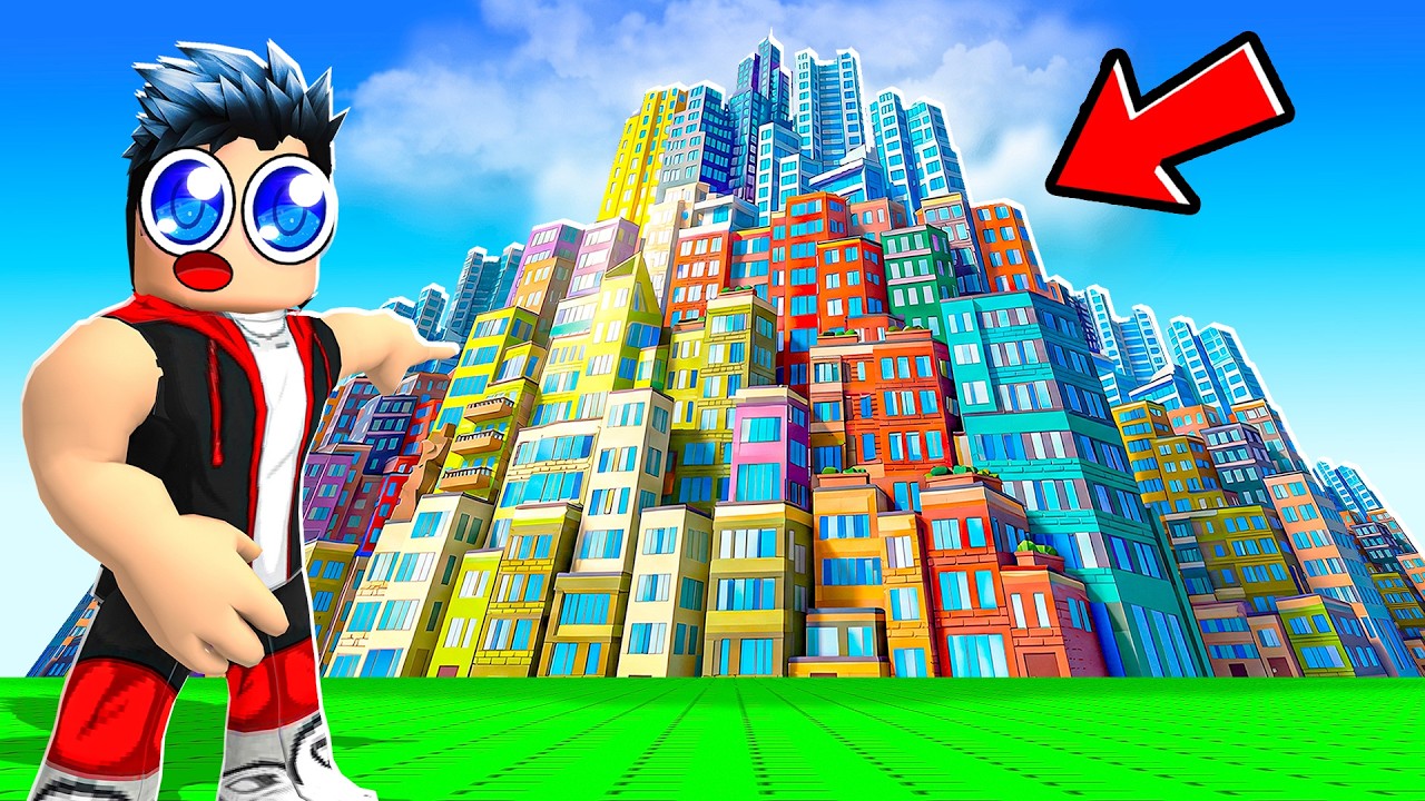 Construisez LA VILLE NIVEAU MAX Tycoon pour 965 765 € dans Roblox...!