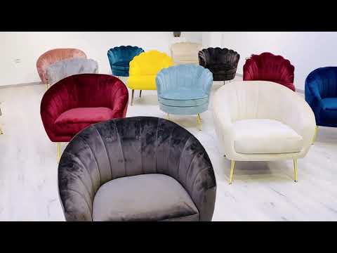 Chaise et fauteuil tendance et de couleurs variées chez Meuble Plus, Algérie