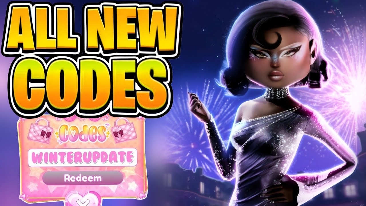 Winter Update Code *NEW* All Working WINTER UPDATE CODES FOR DRESS TO IMPRESS 2025 IN ...