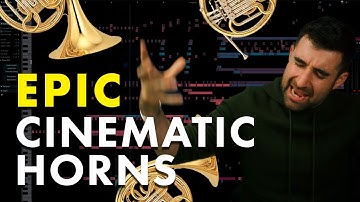 Sketching EPIC HORNS 📯| How to get that CINEMATIC sound + Practical Examples