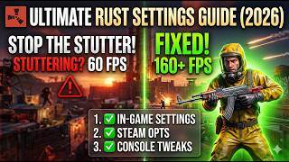 Rust 2026 Settings Optimized #MORE FPS#