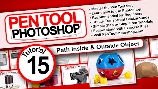 pen tool photoshop tutorials 15: transparent background with the pen tool