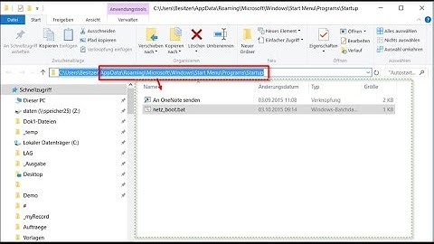 How to Autostart a File or Programm with the Start of Windows 10