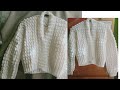 You cant resist to crochet this cardigan 