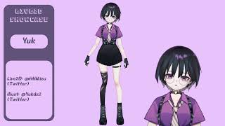 Live2D rigging sample (2024)