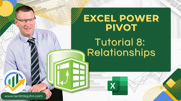 Learn Excel Power Pivot: Tutorial 8 - Create Relationships