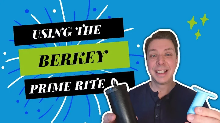 Priming Your Filters With Berkey Prime Rite