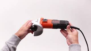 BLACK+DECKER® South Africa | 115mm 650W Small Angle Grinder G650-QS