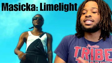 HE DESTROYED THIS🔥🔥 | Masicka - Limelight (Official Video) REACTION